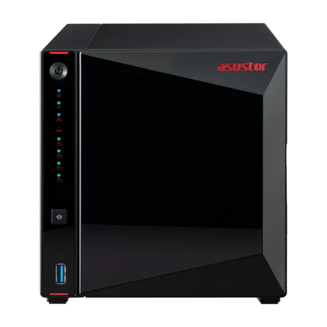 Asustor Nimbustor 4 AS5304T NAS Desktop Ethernet LAN Black J4105