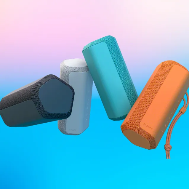Altoparlante portatile Sony SRS-XE200 - Speaker Bluetooth wireless con campo sonoro ampio e cinturino da polso impermeabile, antiurto, durata della batteria 16 ore funzione Ricarica Rapida Arancione