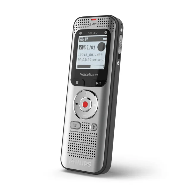 Philips Voice Tracer DVT2050/00 dittafono Flash card Argento [DVT_2050]