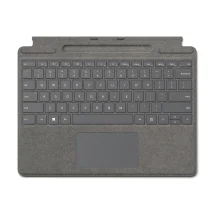 Microsoft Surface Pro Signature Keyboard Platino Cover port QWERTY Italiano [8XB-00070]