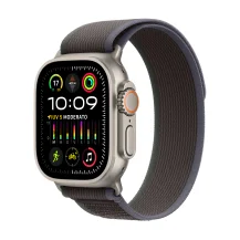Smartwatch Apple Watch Ultra 2 GPS + Cellular, Cassa 49m in Titanio con Blu/Nero Trail Loop - S/M [MRF53TY/A]