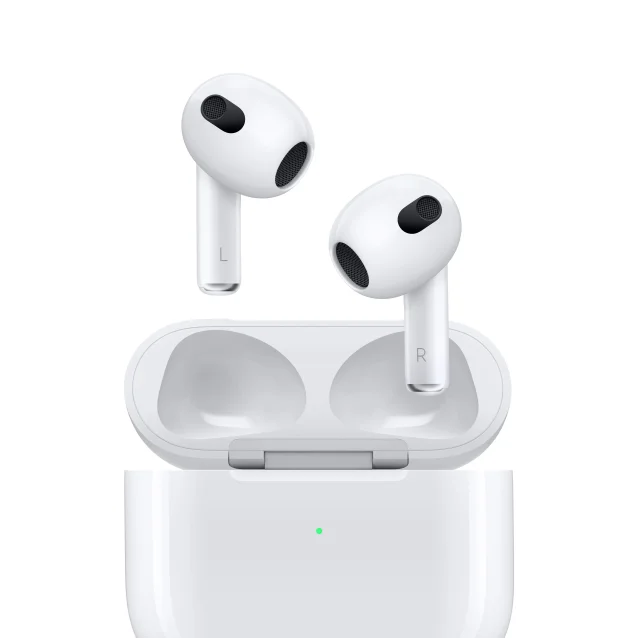 Cuffia con microfono Apple AirPods (terza generazione) custodia di ricarica lightning [MPNY3TY/A]