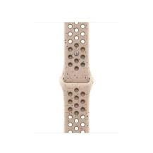 Apple MUUR3ZM/A accessorio indossabile intelligente Band Beige Alluminio, Fluoroelastomero (Apple Nike - for smart watch 41 mm M/L size desert stone) [MUUR3ZM/A]