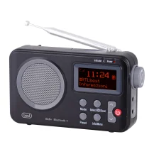 Radio Trevi DAB 7F80 R Portatile Nero, Grigio [0DA7F8000]