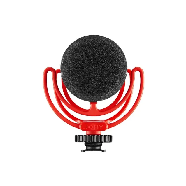 Joby JB01675-BWW microfono Nero, Rosso Microfono per fotocamera digitale