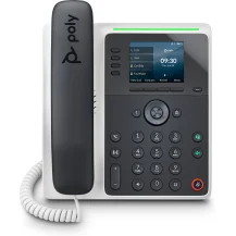POLY Telefono IP Edge E220 abilitato per PoE (EDGE E200 PHONE - ) [82M87AA]