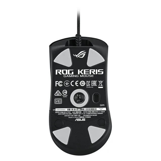 ASUS ROG Keris mouse Mano destra RF Wireless + USB Type-A 16000 DPI [90MP01R0-B0UA00]