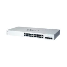 Switch di rete Cisco CBS220-24T-4G Gestito L2 Gigabit Ethernet (10/100/1000) 1U Bianco [CBS220-24T-4G-EU]