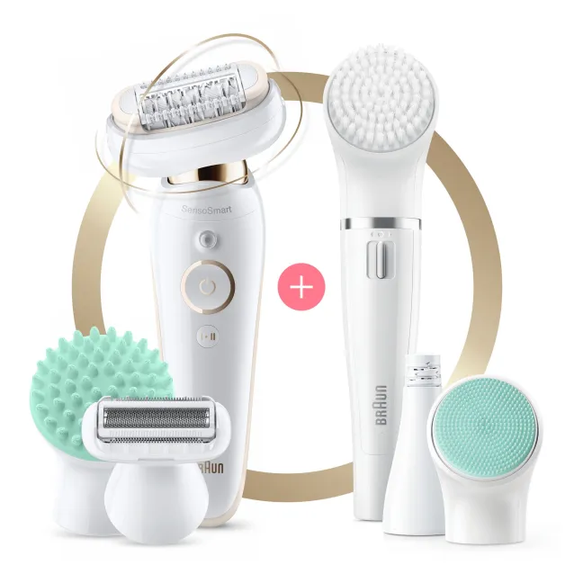 SCOPRI LE OFFERTE ONLINE SU Braun Silk-épil 9 Flex 9-300 Beauty Set - Epilatore  Elettrico Donna Bianco/Oro Con Testina Flessibile Per Un'Epilazione Più  Facile [81690190]