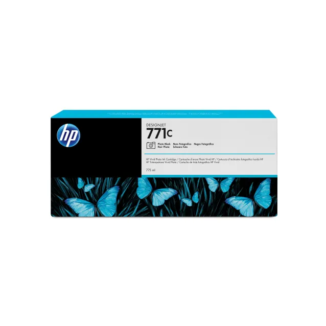 HP Cartuccia inchiostro nero fotografico DesignJet 771C, 775 ml [B6Y13A]