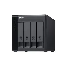 Box per HD esterno QNAP TL-D400S contenitore di unità archiviazione HDD/SSD Nero, Grigio 2.5/3.5