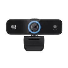 Adesso CyberTrack K4 webcam 8 MP 3840 x 2160 Pixel USB 2.0 Nero (4K ULTRA HD WEBCAM BUILD IN ADJ - FOV AUDIO/VIDEO PR CYBERTRACK K4) [CYBERTRACK K4]
