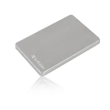 Hard disk esterno Verbatim Disco rigido portatile Store 'n' Go ALU Slim da 1 TB Argento [53663]