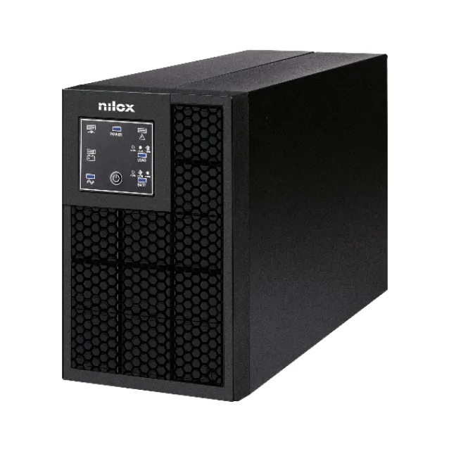 Nilox UPS PREMIUM ONLINE PRO 1000 VA gruppo di continuità (UPS) Doppia conversione (online) 1 kVA 700 W presa(e) AC [NXGCOLED1K1X7V2]
