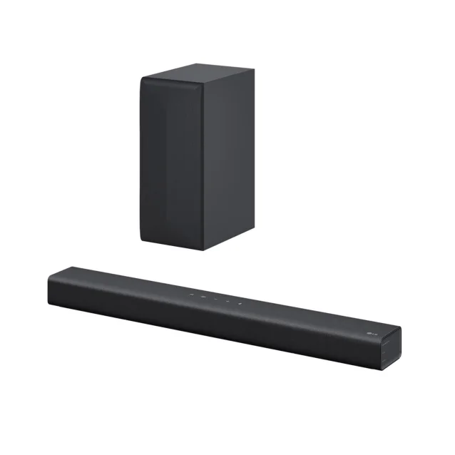 Altoparlante soundbar LG Soundbar S60Q 300W 2.1 canali, Dolby Atmos Virtual, 4K Pass Through, NOVITÀ 2022 [S60Q.CEUSLLK]