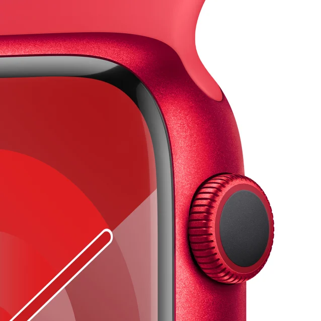 Smartwatch Apple Watch Series 9 45 mm Digitale 396 x 484 Pixel Touch screen Rosso Wi-Fi GPS (satellitare) [MRXJ3QF/A]