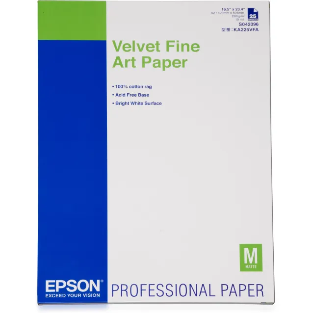Epson Velvet Fine Art Paper [C13S042096]