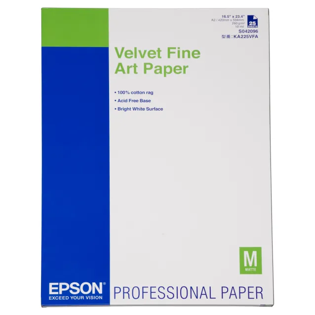 Epson Velvet Fine Art Paper [C13S042096]