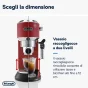 Macchina per caffè De’Longhi Dedica Style EC 685.R Manuale espresso 1,1 L [EC685.R]
