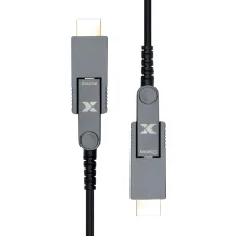 ProXtend HDMIDD2.0AOC-015 cavo HDMI 15 m Type C [Mini] Nero (Micro 2.0 AOC Fiber - Optic Cable 15M Warranty: 36M) [HDMIDD2.0AOC-015]