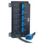 Hewlett Packard Enterprise 5xC13 Intelligent PDU prolunghe e multiple 5 presa(e) AC Nero, Blu
