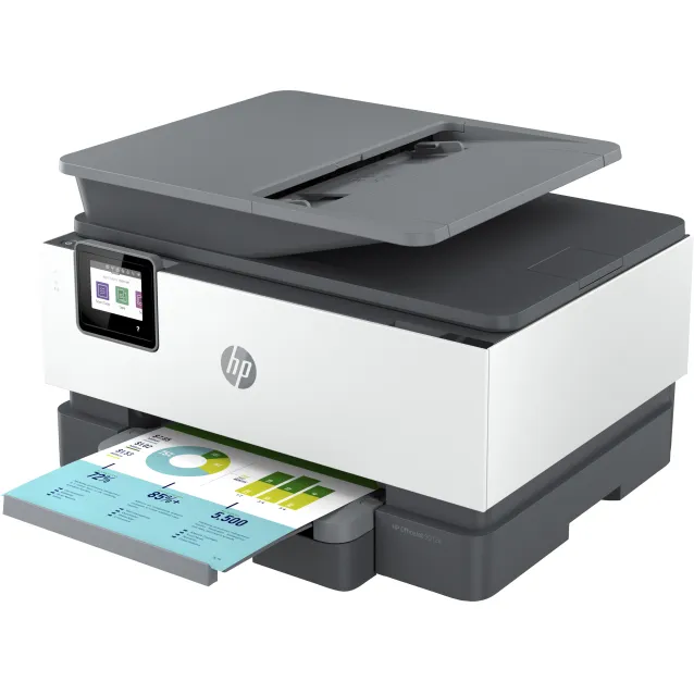 HP OfficeJet Pro Stampante multifunzione 9012e, Colore, per Piccoli uffici,  Stampa, copia, scansione, fax, HP+; Idoneo Instant Ink; alimentatore