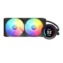 Ventola per PC NZXT Kraken Elite 240 RGB Processore Raffreddatore di liquidi tutto in uno 12 cm Nero 1 pz [RL-KR24E-B1]