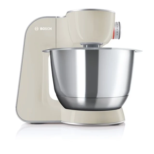 Bosch MUM58L20 robot da cucina 1000 W 3,9 L Grigio, Acciaio inossidabile, Bianco [MUM 58L20]