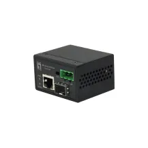 LevelOne IEC-4000 convertitore multimediale di rete 100 Mbit/s Nero [IEC-4000]
