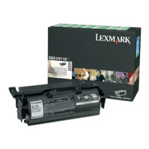 Lexmark X65x High Yield Return Program Print Cartridge cartuccia toner Originale Nero [X651H11E]