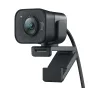 Logitech for Creators StreamCam - Webcam Premium per Streaming e Creazione Contenuti Video, Full HD 1080p 60 fps, Lente in Vetro Premium, Messa a Fuoco Automatica, USB, PC, Mac. Grafite [960-001281]