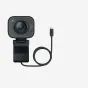 Logitech for Creators StreamCam - Webcam Premium per Streaming e Creazione Contenuti Video, Full HD 1080p 60 fps, Lente in Vetro Premium, Messa a Fuoco Automatica, USB, PC, Mac. Grafite [960-001281]