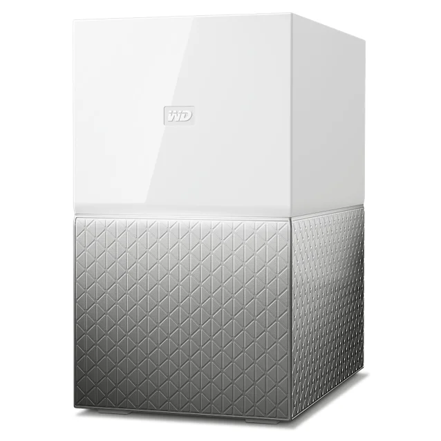 Western Digital My Cloud Home Duo dispositivo di archiviazione cloud personale 4 TB Collegamento ethernet LAN Grigio [WDBMUT0040JWT-EESN]