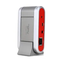 Hub USB Phoenix Audio MT340 hub di interfaccia 2.0 Grigio, Rosso (Power - for Smart Spider MT503 Allows Long Distance PC Up To 100 feet From Warranty: 24M) [MT340]
