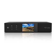 Set-top box TV VU+ Duo 4K SE, ricevitore satellitare nero, sintonizzatore doppio FBC DVB-S2X [13600-574]