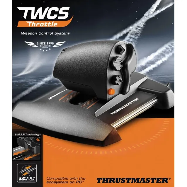 Thrustmaster TWCS Throttle Nero USB Joystick Analogico PC [FBA_2960754]