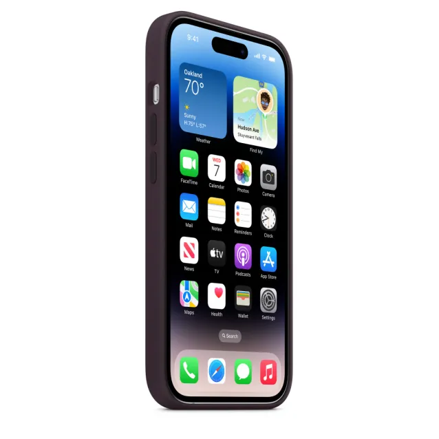 Custodia per smartphone Apple MagSafe in silicone iPhone 14 Pro - Sambuco [MPTK3ZM/A]