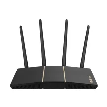 ASUS RT-AX57 router wireless Gigabit Ethernet Dual-band [2.4 GHz/5 GHz] Nero (Wireless Wifi6 AX3000 dual-band Wi-Fi ro) [90IG06Z0-MU2C00]