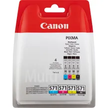 Cartuccia inchiostro Canon Confezione multipla di cartucce d'inchiostro CLI-571 BK/C/M/Y [CLI-571]