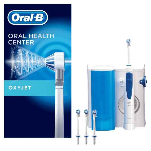 Oral-B Oxyjet Sistema Pulente Con Idropulsore 4 Testine [80272556]
