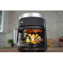 Unold 58695 friggitrice Singolo 4,5 L Indipendente 1200 W Friggitrice ad aria calda Nero [58695]