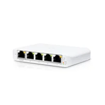 Switch di rete Ubiquiti UniFi Flex Mini (5-pack) Gestito Gigabit Ethernet (10/100/1000) Supporto Power over (PoE) Bianco [USW-FLEX-MINI-5]