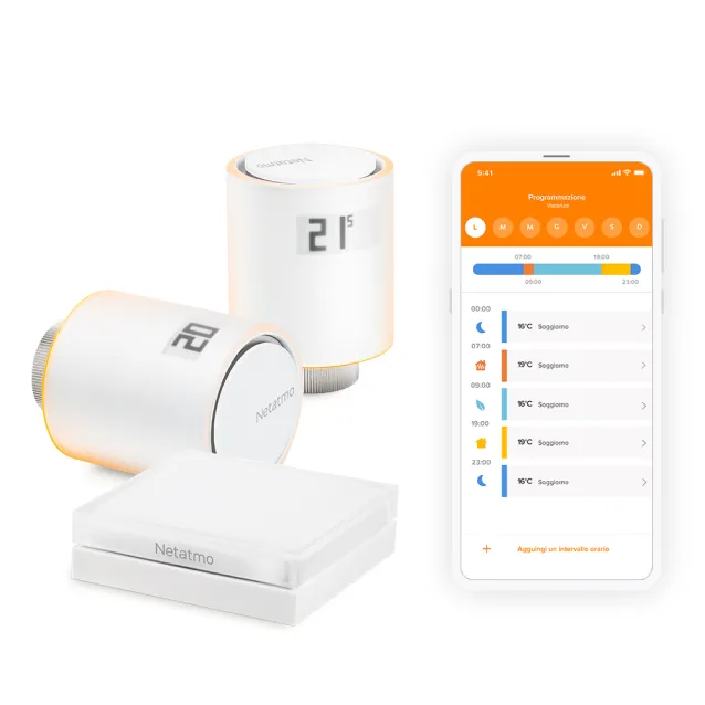 TADO Set valvole termostatiche Termosifoni SMART Duo Pack (Due pezzi) V3+