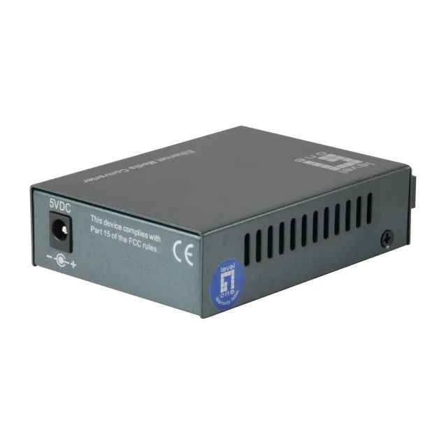 LevelOne FVT-1104 convertitore multimediale di rete 100 Mbit/s 1310 nm Modalità singola Nero