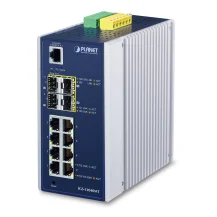 PLANET IGS-12040MT switch di rete Gestito L2+ Gigabit Ethernet (10/100/1000) Blu, Bianco [IGS-12040MT]