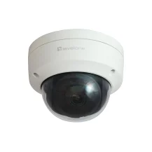 LevelOne GEMINI Fixed Dome IP Network Camera, 4-Megapixel, H.265, 802.3af PoE, IR LEDs, Indoor/Outdoor