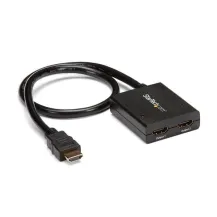 Ripartitore video StarTech.com Sdoppiatore Splitter HDMI 4k 30hz 1x2 da 1 a 2 porte Alimentato con Adattatore o USB [ST122HD4KU]
