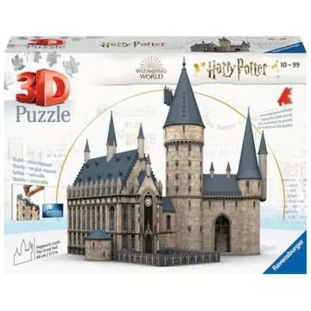 Ravensburger Hogwarts Castle Harry Potter Puzzle 3D 540 pz Edifici [11259]