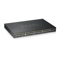 Switch di rete Zyxel GS1920-48HPV2 Gestito Gigabit Ethernet (10/100/1000) Supporto Power over (PoE) Nero [GS1920-48HPV2-EU0101F]