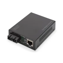 Digitus Convertitore multimediale Gigabit PoE , RJ45 / SC, SM, PSE [DN-82160]